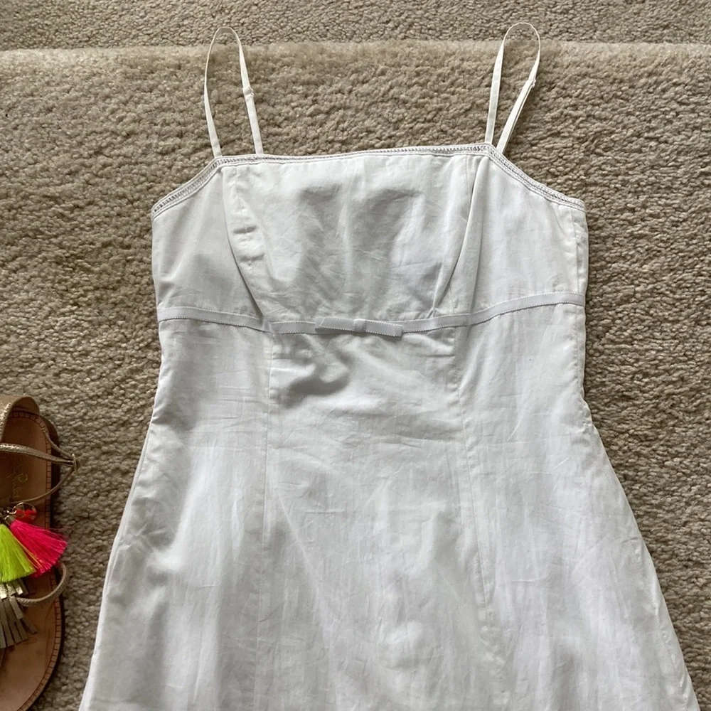 Express Sleeveless White Dress - Picture 3 of 8